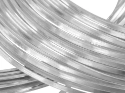 18ct White Gold Square Wire 3.00mm Fully Annealed, Coiled, 100% Recycled Gold