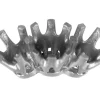 18ct White Gold 3 Stone Head 1x5mm, 2x3.5mm