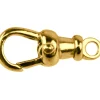 9ct Yellow Gold Albert 13mm Fixed Top Closed Eyelet