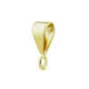 9ct Yellow Gold Bail With Fixed Open Ring