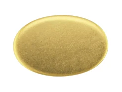 18ct Yellow Gold Blank Kc8208 1.50mm Fully Annealed Oval 19mm X 12.5mm, 100% Recycled Gold