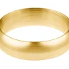 18ct Yellow Gold Blended Court Wedding Ring 3.0mm, Size I, 1.3mm Wall, Hallmarked, Wall Thickness 1.30mm, 100% Recycled Gold
