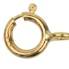 9ct Yellow Gold Bolt Ring Closed 7mm Lightweight