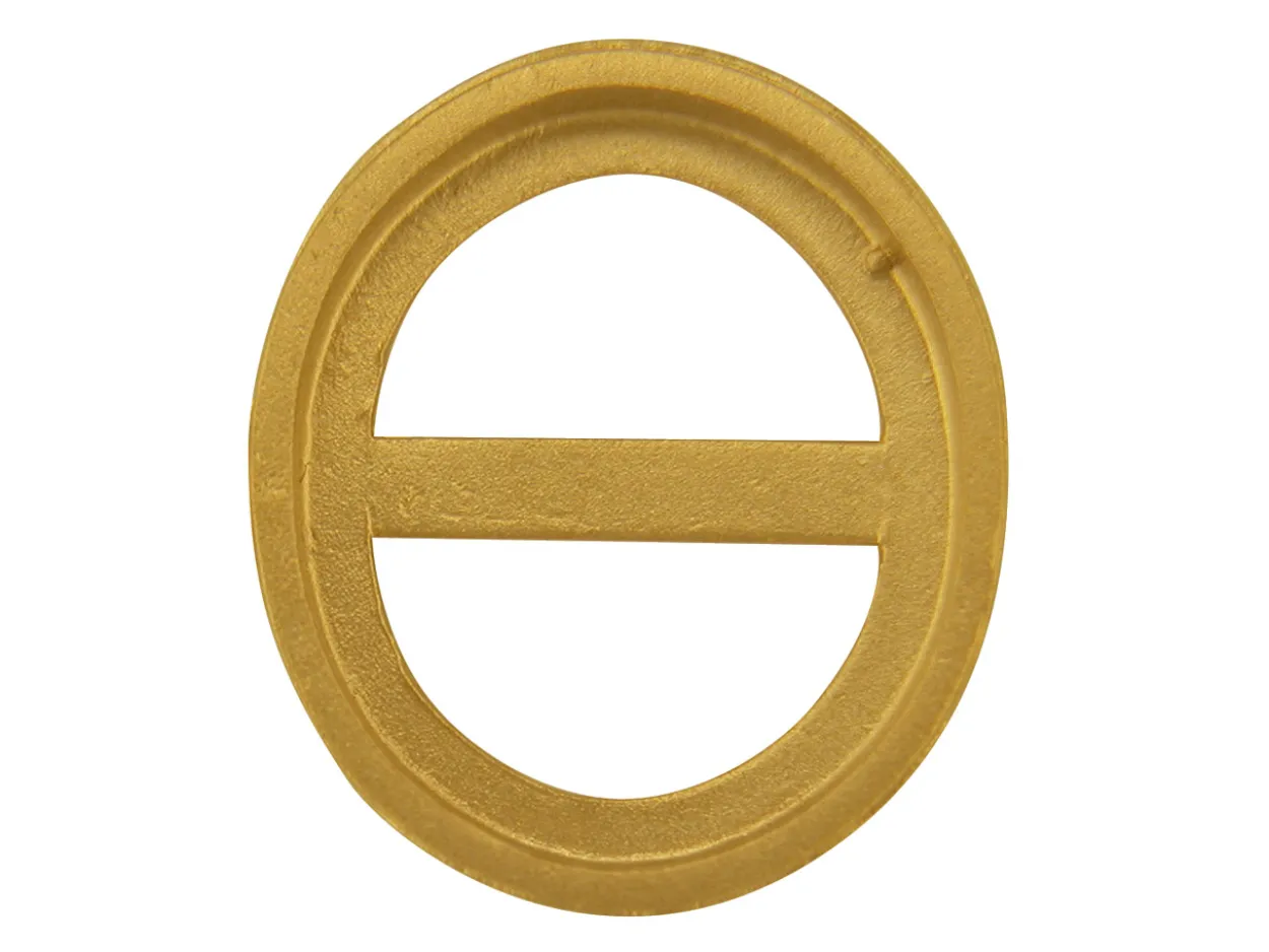 9ct Yellow Gold Cast Setting, Oval 8mm X 6mm
