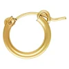 14ct Yellow Gold Filled 13.0mm Creole Hoop