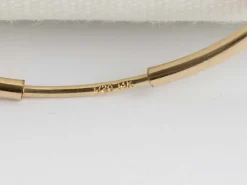 14ct Yellow Gold Filled 20.0mm Endless Hoops, Pack Of 2
