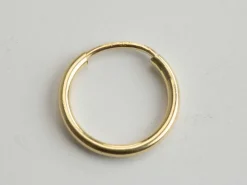 14ct Yellow Gold Filled 20.0mm Endless Hoops, Pack Of 2