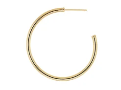 14ct Yellow Gold Filled 30.0mm Hoop Post Earring