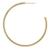 14ct Yellow Gold Filled 40.0mm Hoop Post Earring