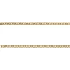 14ct Yellow Gold Filled 2.0mm Round Curb Chain 18"/45cm Unhallmarked