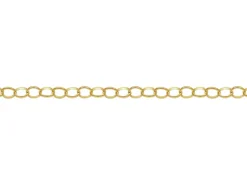 14ct Yellow Gold Filled 3.0mm Round Belcher Chain Loose Unhallmarked