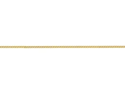 14ct Yellow Gold Filled 0.6mm Round Curb Chain Loose Unhallmarked