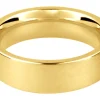 18ct Yellow Gold Flat Court Easy Fit Wedding Ring 4.0mm, Size P, 6.0g Medium-weight, Hallmarked, Wall Thickness 1.65mm, 100% Recycled Gold