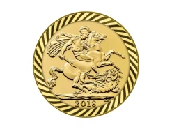 9ct Yellow Gold Full Sovereign 4 Claw Dia
