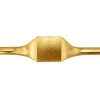 9ct Yellow Gold Gents Ring Kg4960 2.00mm Hallmarked Fully Annealed Square Signet 12mm X 12mm, 100% Recycled Gold