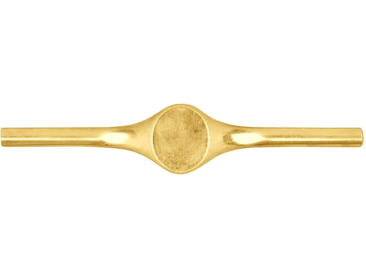 9ct Yellow Gold Gents Ring Kt3033 3.00mm Hallmarked Fully Annealed, 10.1g Oval Signet 13mm X 11mm, 100% Recycled Gold