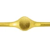 18ct Yellow Gold Gents Ring Kt3033 3.20mm Hallmarked Fully Annealed, 15.2g Oval Signet 13mm X 11mm, 100% Recycled Gold