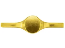 18ct Yellow Gold Gents Ring Kt3030 3.60mm Hallmarked Fully Annealed, 31.0g Oval Signet 20mm X 16mm, 100% Recycled Gold