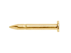 14ct Yellow Gold Grooved Head Pin 1.10mm For Stud Back Niu T05