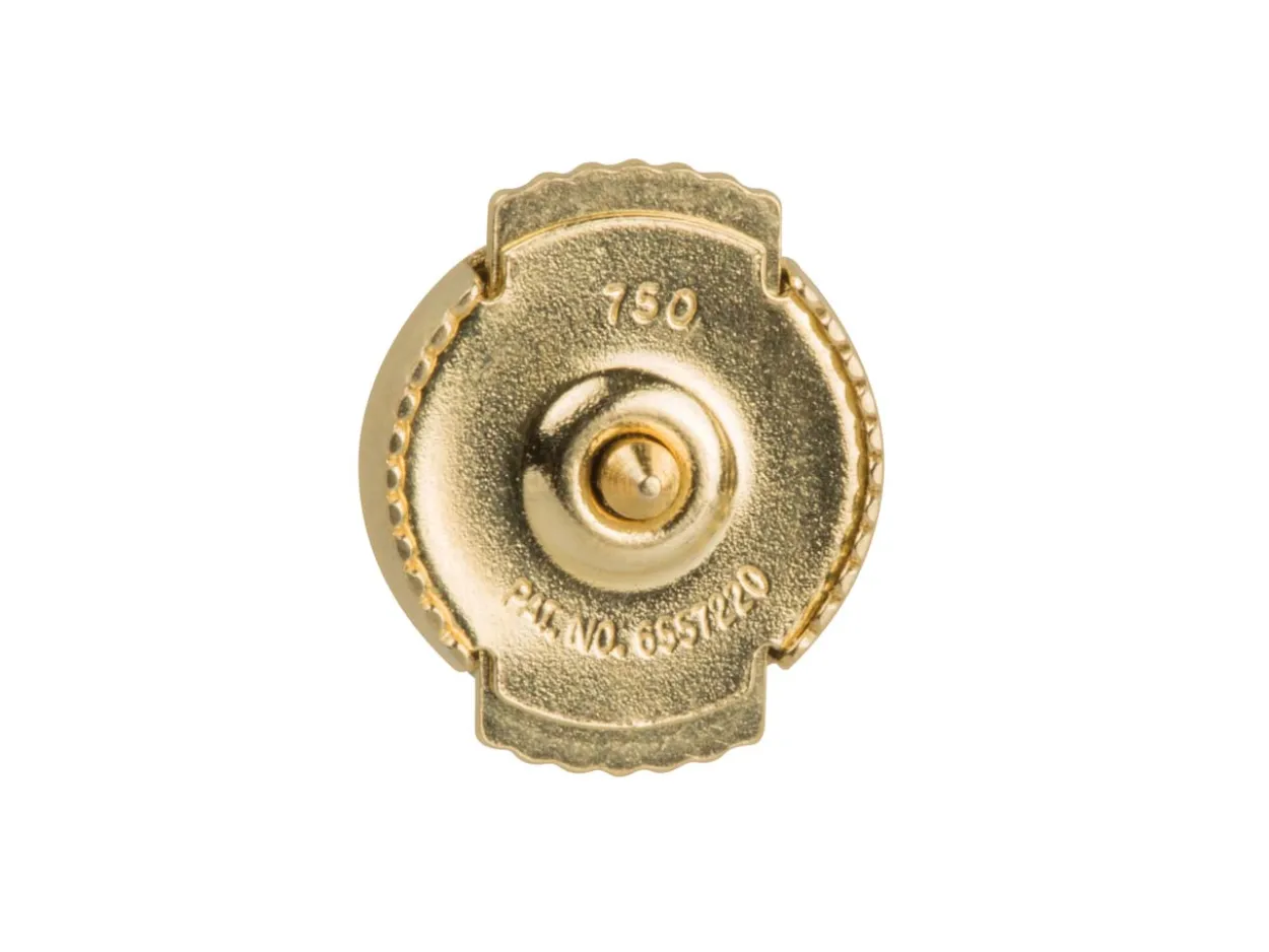 18ct Yellow Gold Guardian Ear Fitting Medium