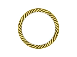 9ct Yellow Gold Half Sovereign 4 Claw Dia