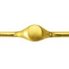 9ct Yellow Gold Ladies Ring Kl6005 2.00mm Hallmarked Fully Annealed Oval Signet 11mm X 9mm, 100% Recycled Gold