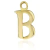 9ct Yellow Gold Letter B Initial Charm