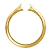 18ct Yellow Gold Light Tapered Ring Shank With Cheniers Size M