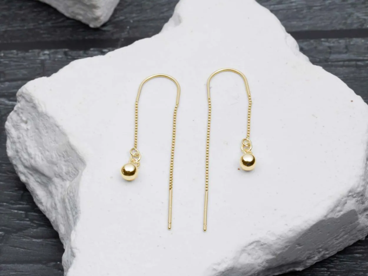 9ct Yellow Gold Lightweight 1 Hole Bead With Cup 4mm Pack of 5