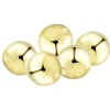 9ct Yellow Gold Lightweight 1 Hole Bead With Cup 3mm Pack of 5