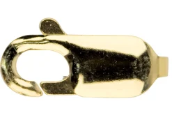 9ct Yellow Gold Lobster Trigger Clasp Catch Oval 11mm