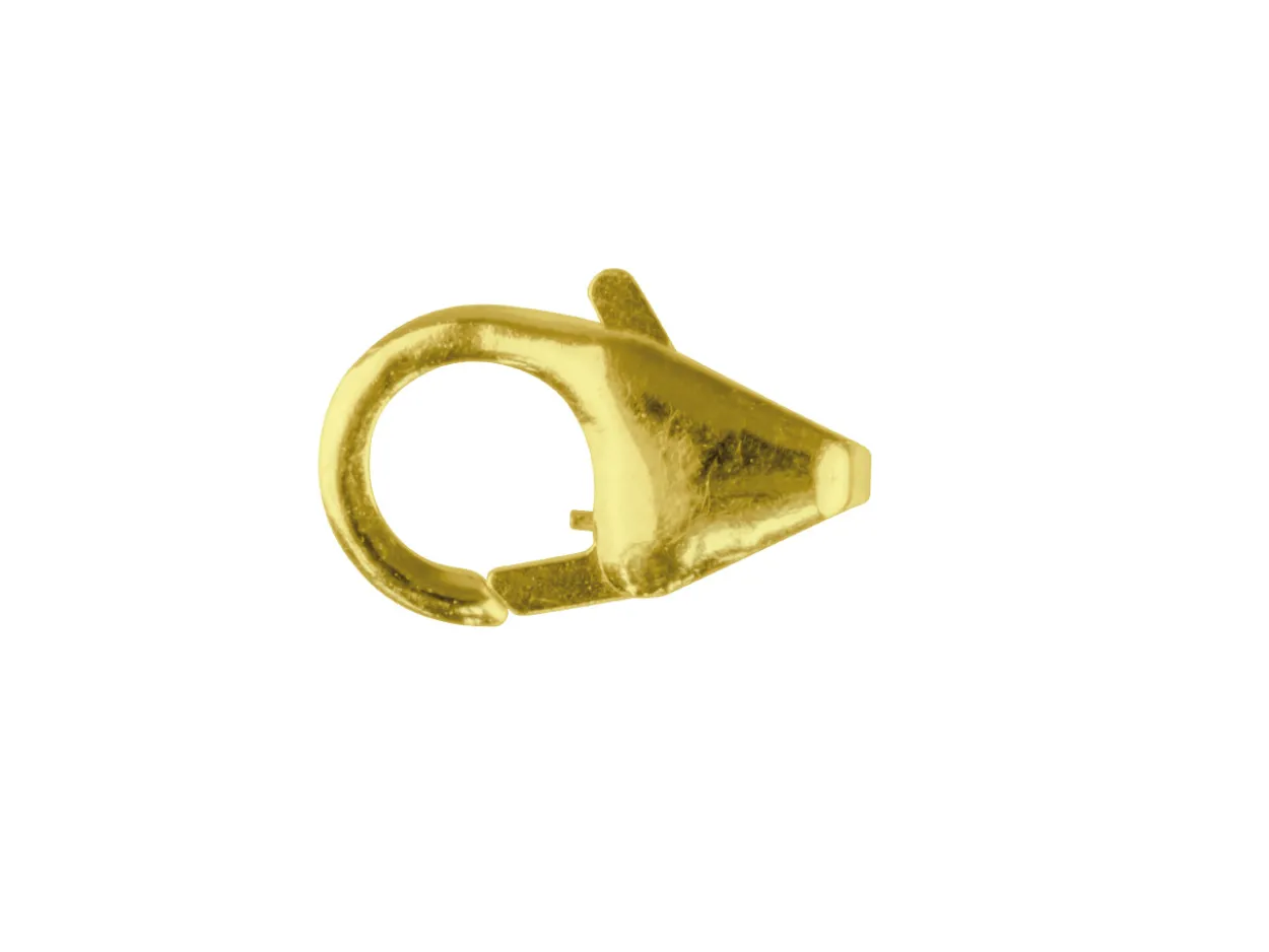 9ct Yellow Gold Lobster Trigger Clasp Catch 8mm