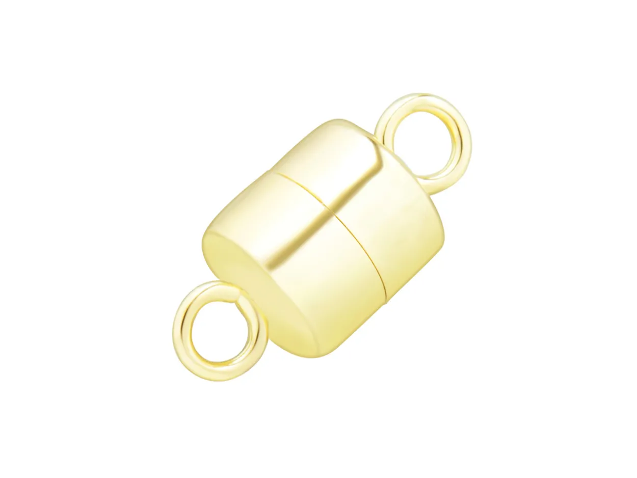 9ct Yellow Gold Magnetic Clasp Round 4.5mm