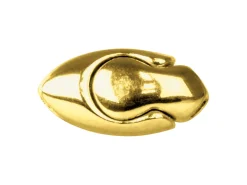 9ct Yellow Gold Magnetic Clasp Oval 10x5mm