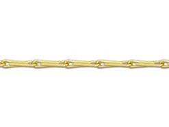18ct Yellow Gold 1.2mm Barleycorn Chain 18