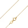9ct Yellow Gold 0.8mm Diamond Cut Oval Belcher Chain 20"/50cm Unhallmarked