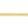 18ct Yellow Gold 1.2mm Diamond Cut Oval Trace Chain Loose Unhallmarked