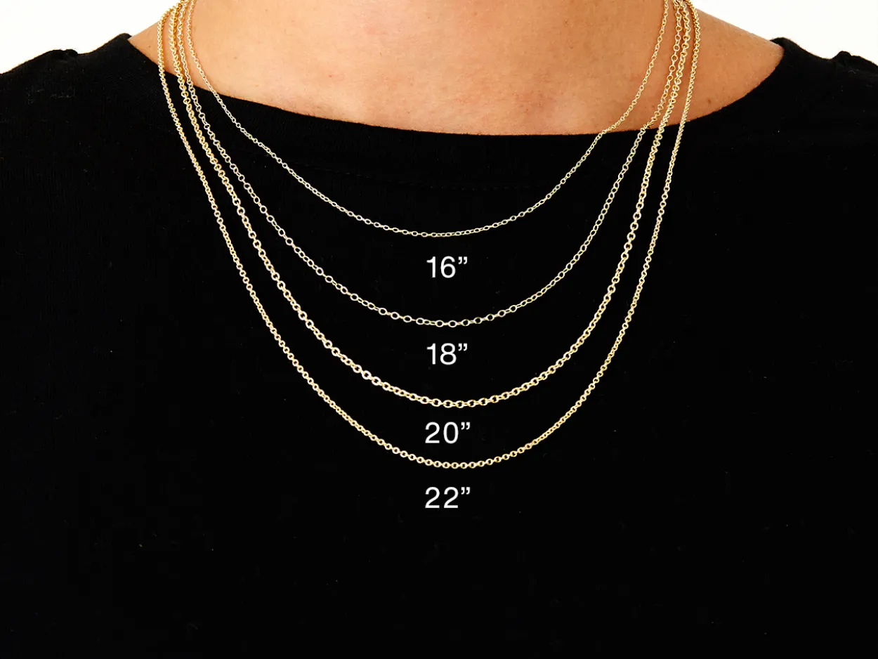 9ct Yellow Gold 0.9mm Flat Filed Oval Trace Chain With Extender 18-20"/45-50cm Unhallmarked