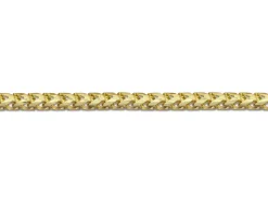 9ct Yellow Gold 1.3mm Franco Chain 16