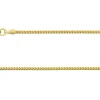 18ct Yellow Gold 1.1mm Franco Chain 18"/45cm Hallmarked