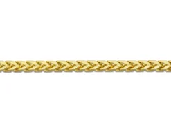 18ct Yellow Gold 1.1mm Franco Chain 18