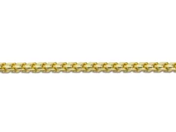 18ct Yellow Gold 1.0mm Franco Chain 18