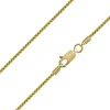 9ct Yellow Gold 1.2mm Franco Chain 16"/40cm Hallmarked