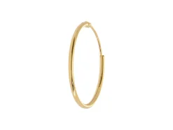9ct Yellow Gold 18mm Hinged Superlight Hoops Pack of 2, 100% Recycled Gold