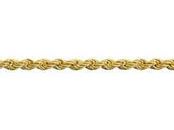 9ct Yellow Gold 2.0mm Hollow Rope Chain 18