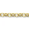 9ct Yellow Gold 1.6mm Oval Belcher Chain Loose Unhallmarked