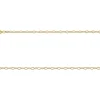 9ct Yellow Gold 1.2mm Oval Trace Chain 20"/50cm Unhallmarked