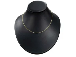 9ct Yellow Gold 1.2mm Prince Of Wales Rope Chain 16