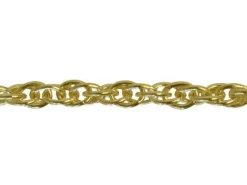 9ct Yellow Gold 1.8mm Prince Of Wales Rope Chain Loose Unhallmarked