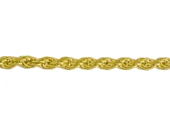 9ct Yellow Gold 3.0mm Rope Chain 16